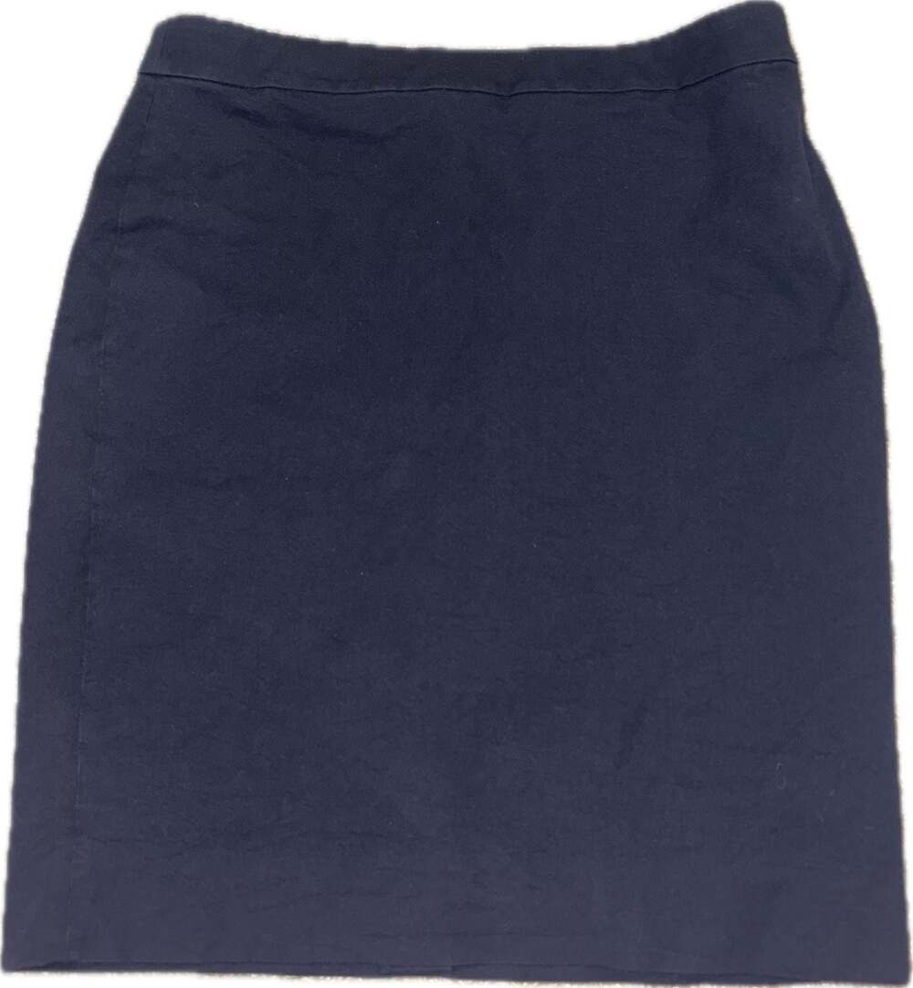 J.Crew No. 2 Pencil Skirt in Navy Blue, Size 12P